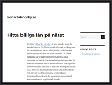 Tablet Screenshot of lionsclubhorby.se